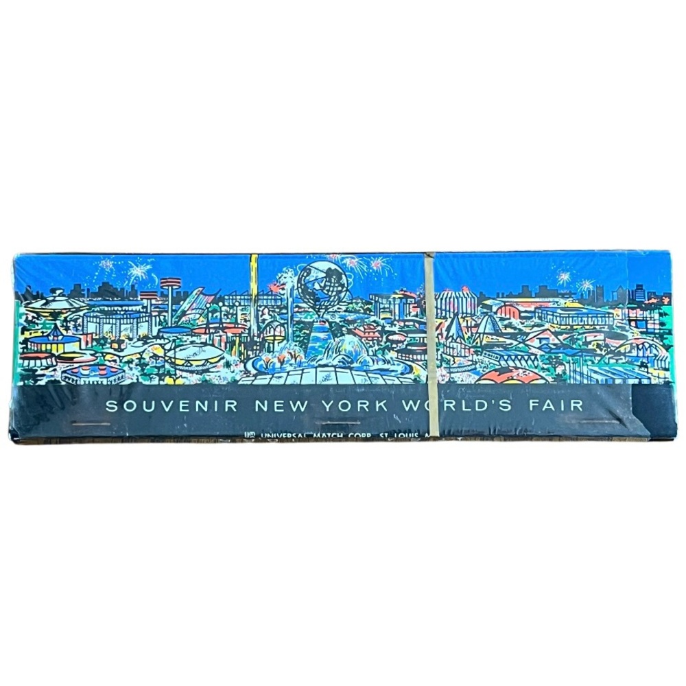 New York Worlds Fair 1964 1965 Matchbooks Set Souvenir Oversized
